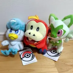 ポケモンセンター ホゲータ ニャオハ クワッスぬいぐるみ