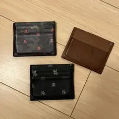 ロゴプリント カードケース 3点セット　ラルフローレン