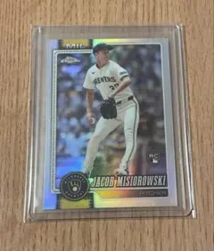 mlb topps chrome jacob misiorowski rc リフ