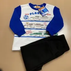 新品　新幹線E6 Komachi 長袖パジャマセット100