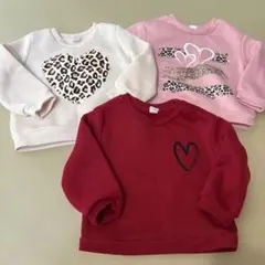 SHEIN 70〜80サイズ　トレーナー 3点セット