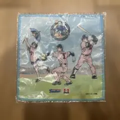 ヤクルトスワローズ　あだち充　タッチ　ミニハンカチ