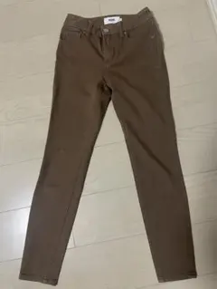 AZUL BY MOUSSY ブラウン スキニーパンツ XS