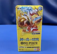 ワンピースカード 神の島の冒険 OP-15 テープカット box - メルカリ