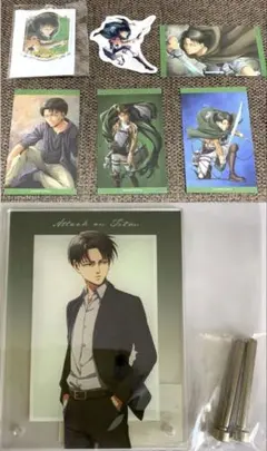 進撃の巨人 【 リヴァイ 】歩みB賞アクリルパネル　ガラポン ミニゲーム景品