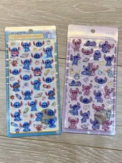 【正規品】ボンボンドロップシール Disney 第2弾 スティッチ2点セット