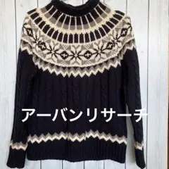 URBAN RESEARCH セーター　40サイズ　ネイビー