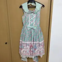 ランダムセール実施中！BABY アリスと7つの鍵柄ジャンパースカート