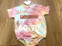 新品未使用　60-70 ロンパース　リトルウィークエンド