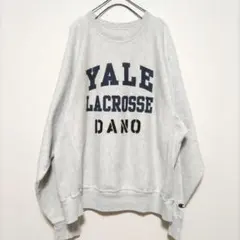 【希少】チャンピオン リバースウィーブ YALE カレッジ 3段 スウェット