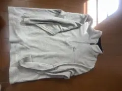 グレー GAPハーフジップ スウェット