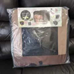 試用のみ美品　アイリスオーヤマ おでかけソフトゲージ Mサイズ　折りたたみケージのサムネイル