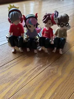 CRAZY RACCOONフィギュア 4体セット