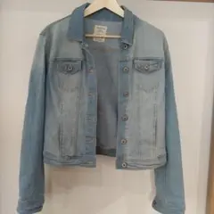 Bershka デニムジャケット ライトブルー