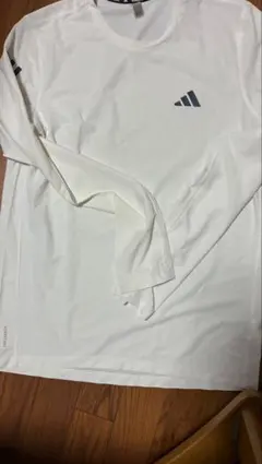 adidas 長袖Tシャツ ホワイト