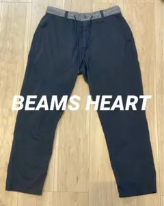 BEAMS HEART イージーパンツ　ネイビー　s ビームスのサムネイル