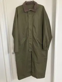 Barbour風　ロングコート
