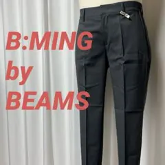 ビーミングバイビームス　夏向きスラックス　グレーチェック　サイズ44