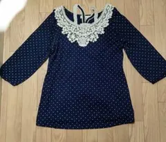 ブラウス　七分袖　earthmusic&ecology 新品未使用