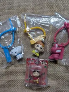 クレヨンしんちゃん　４点まとめ売り　ガチャ　①