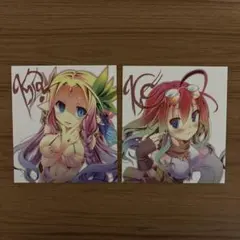 ノーゲーム・ノーライフ ゼロ　ミニ色紙
