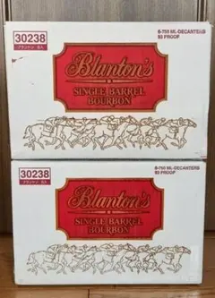 宝酒造 ブラントン シングルバレル レッド 2ケース blanton Ⅱ - メルカリ
