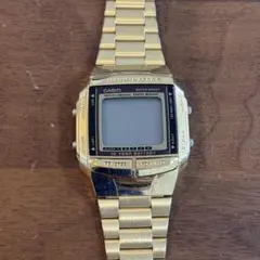 CASIO DATA BANK ゴールド 腕時計のサムネイル