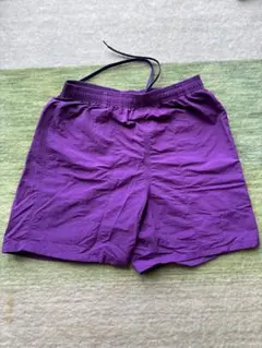 GU メンズ パープル ショートパンツ ハーフパンツ　S 速乾性　水遊びにものサムネイル