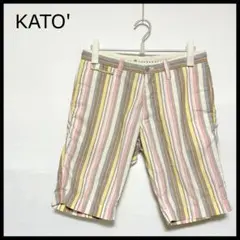 カトー ハーフパンツ M マルチストライプ キャンディストライプのサムネイル