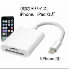 iPhone用 SD/MicroSDカード変換アダプター