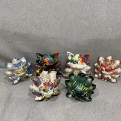 九尾の狐 流体アート16体セット - メルカリ