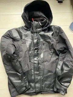 ブラックジャケット 合成皮革 メッシュ