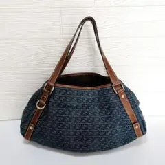 GUCCI キャンバス デニム 　　　バッグ アビーGG 130736