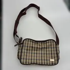 美品✨DAKS チェック柄 ショルダーバッグ