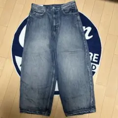 【人気型】H&M SUPER BAGGY デニムパンツ 34/30