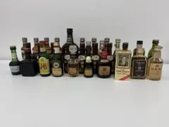 ヴィンテージ ミニチュアボトル（古酒）各種 まとめ43本売り 