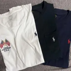 【注意書き必読】 Lサイズ ポロ ラルフローレン Tシャツ セット売り