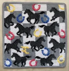 フェイラー　タオルハンカチ　スプリントホース　シルバーグレー　WEB完売品　B品