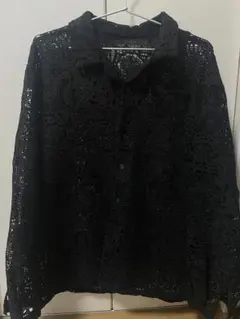 レースシャツ 古着