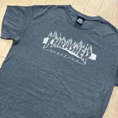 THRASHER MAGAZINE フレイムロゴ Tシャツ Lのサムネイル