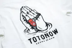 TOTONOW オリジナルTシャツ ホワイトMサイズ