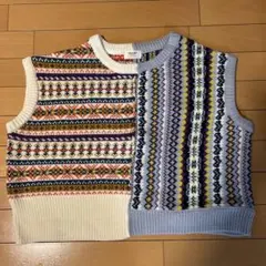 ニットベスト　BEAMS HEART