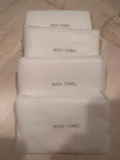 ボディタオル 4個