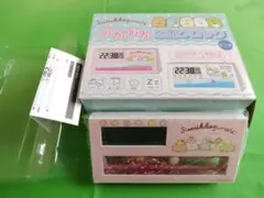 すみっコぐらし ぷかぷか 液晶クロック 非売品 目覚まし時計 ピンクのサムネイル