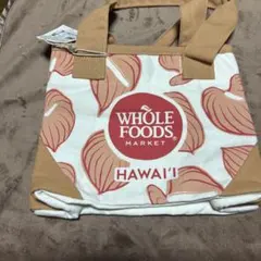 ハワイ限定【Whole Foods Market】ミニトートバッグ