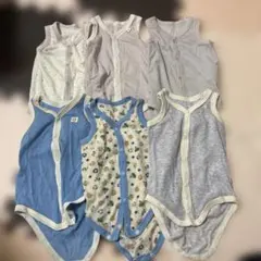 前開きロンパース♡肌着セット 70cm 6点