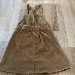 Samansa Mos2 コーデュロイ ジャンバースカート Lサイズ