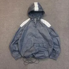 90s NIKE ナイロンジャケット　短丈　黒タグ　アノラックパーカー