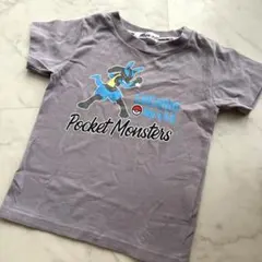 ポケモン Tシャツ 半袖 子供服 ルカリオ