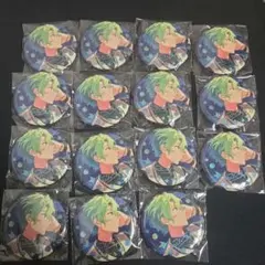 中国　招募缶　開花前　缶バッジ　日和